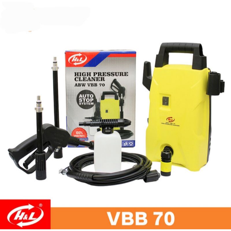 H&amp;L Mesin Cuci Steam - Jet Cleaner ABW VBB 70