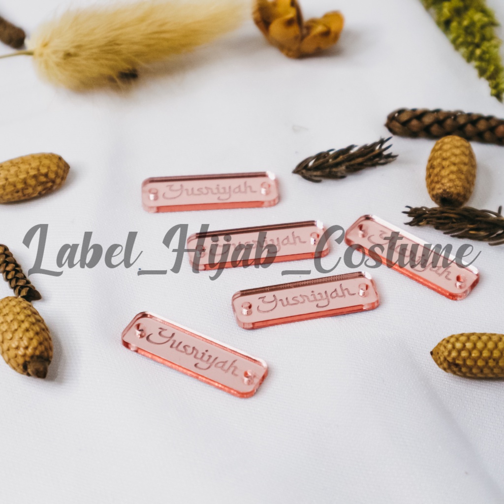 

Label Akrilik | Custom Label | Label Baju | Label Hijab | Label Jilbab | Label Cutting