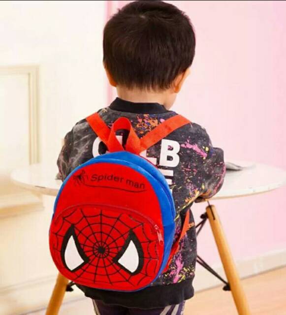 Tas gendong mini anak karakter umur 1/3thn import..