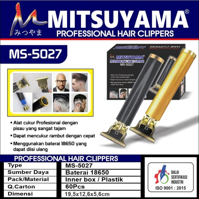 MESIN PENCUKUR RAMBUT STICK TANPA KABEL-MESIN PENCUKUR RAMBUT
