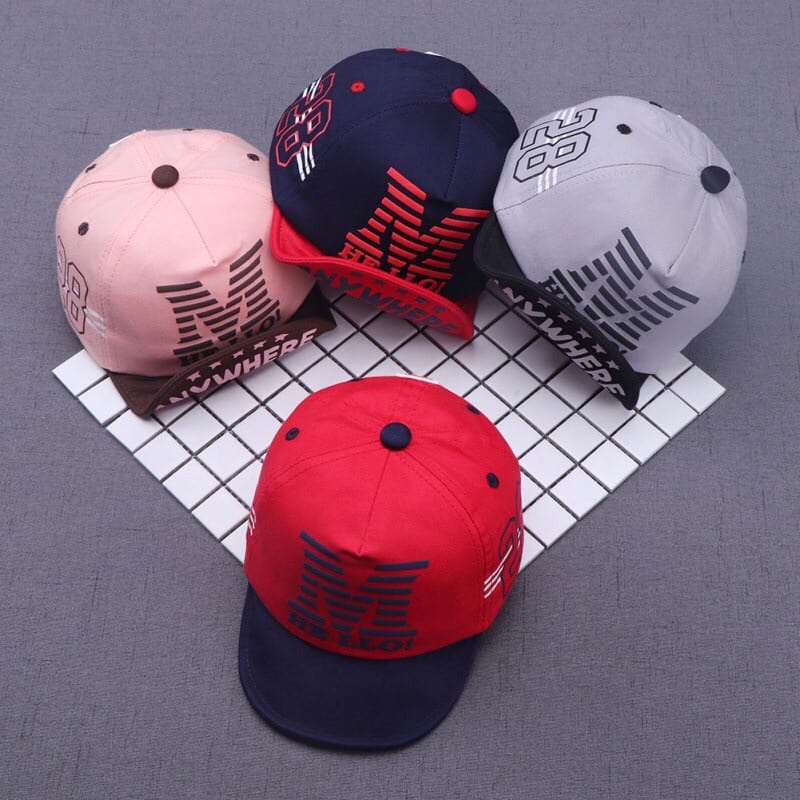 CAHAYA Topi Fashion Bayi Model Baseball Printed M Baby Hat Cool Style F-6