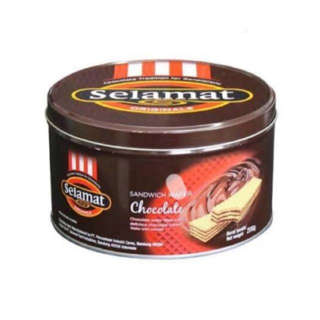 Wafer coklat selamat 200 gram