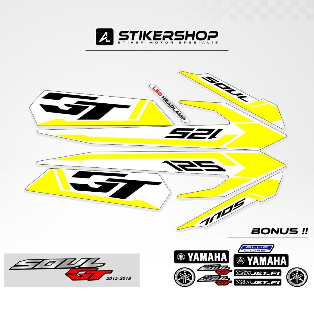 Striping Mio Soul Gt / Stiker Mio Soul Gt / Sticker Mio Soul Gt / Stiker Motor / Stiping Mio Soul Gt