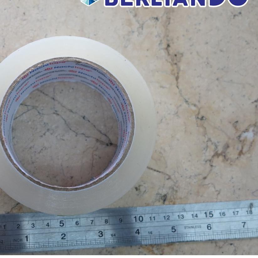 

PROMO BESAR (zuo-288) Lakban Nachi Bening 2 Inch Panjang 100 Yard