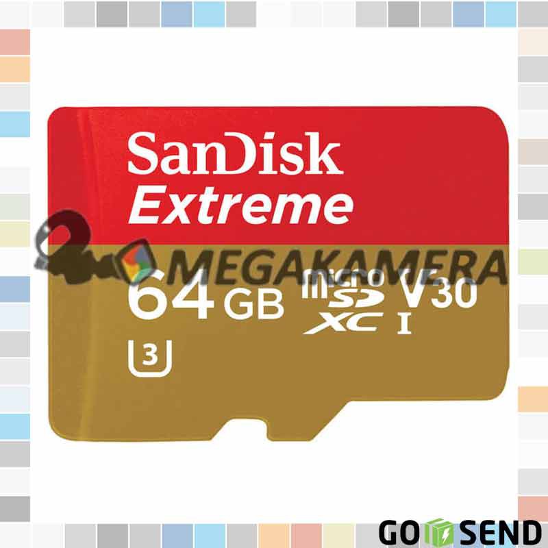 Memori Sandisk microSD Extreme (90Mbps) 64GB