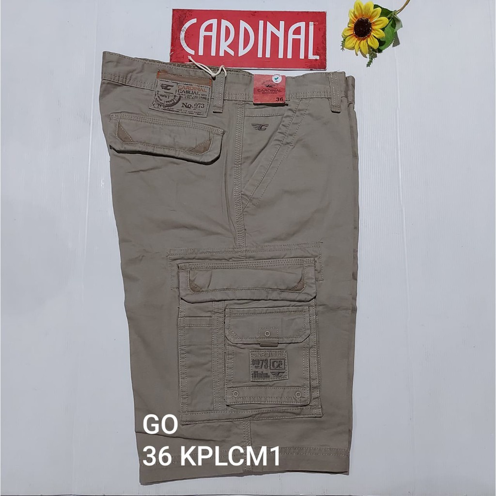 BB 36- KPL CARDINAL KEMPOL CASUAL Celana Pendek Kempol Fashion Pria Brand Kekinian