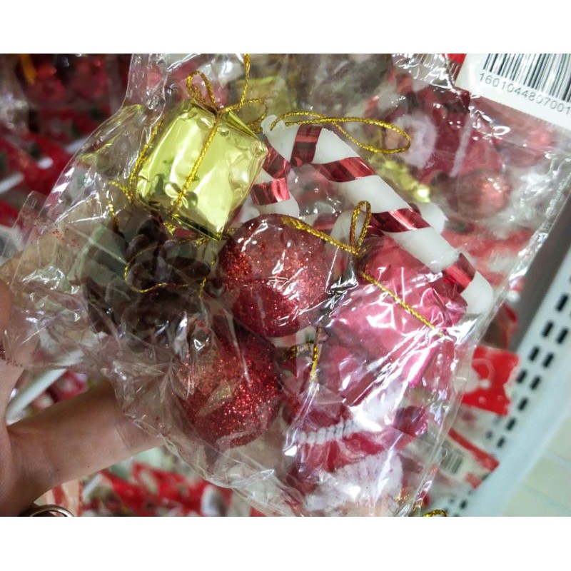 hiasa kecil pohon natal dekorasi pohon natal