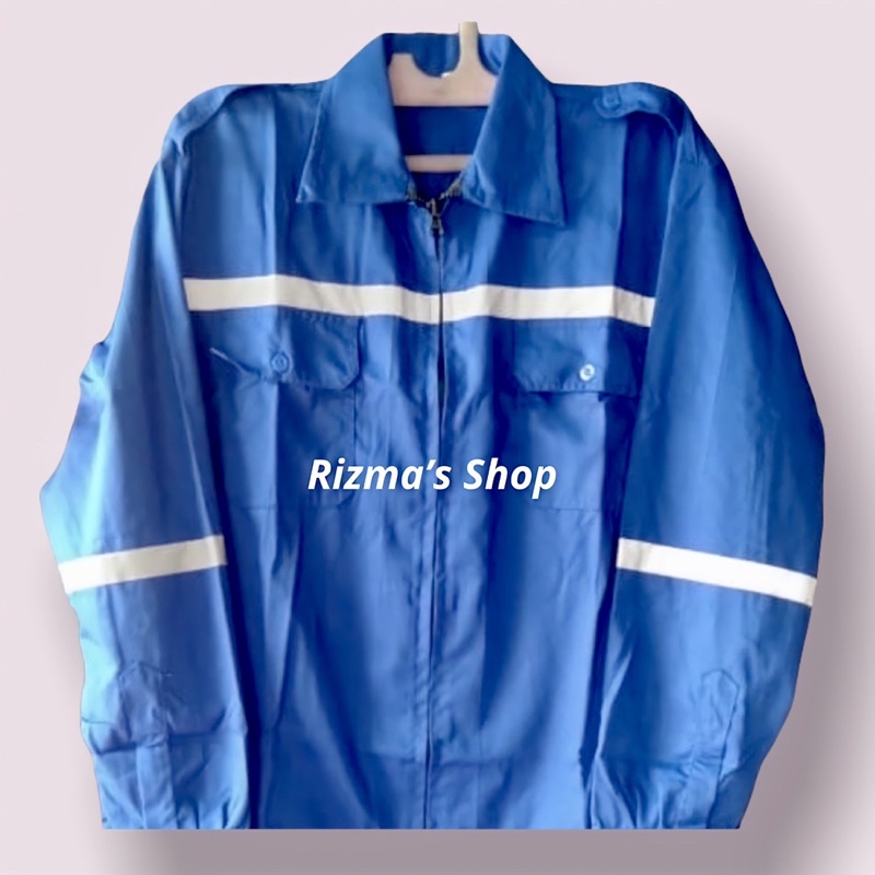 Baju Safety Wearpack Atasan Resleting Lengan Panjang