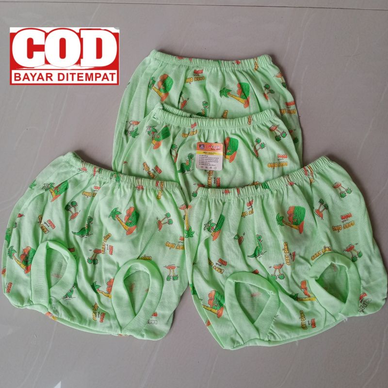 Celana bayi POP sablon isi 1lusin