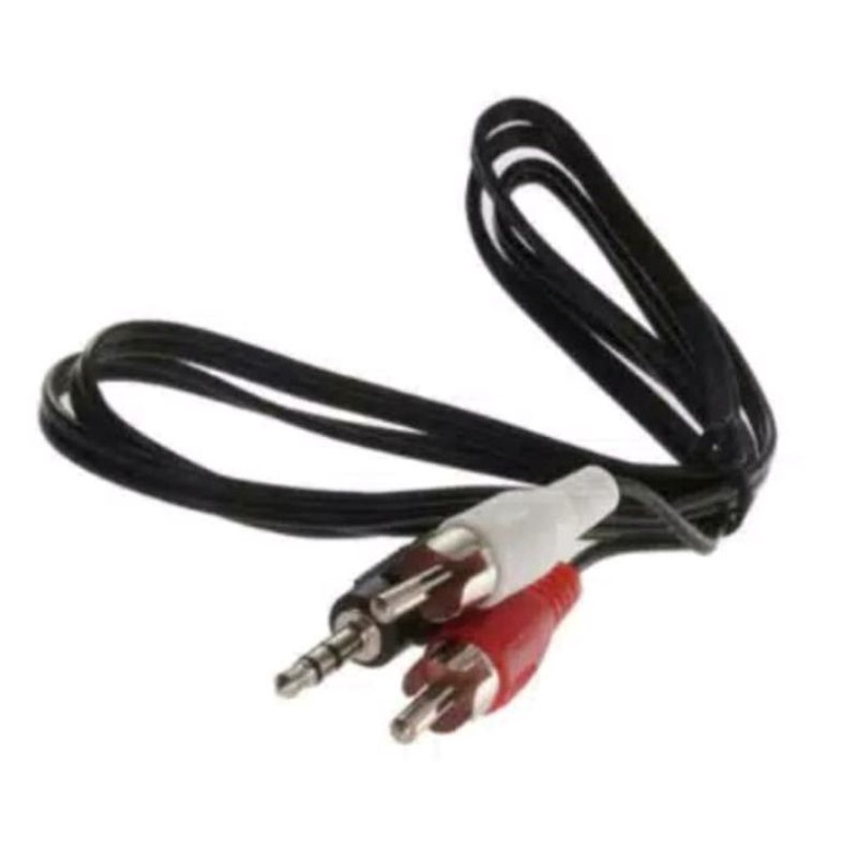 KABEL AUX AUDIO  JACK RCA 2-1