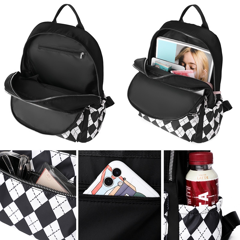 TAS RANSEL WANITA IMPORT BACKPACK ANTI AIR HITAM PAWELA TA639B5 GENDONG KOREA PUNGGUNG SEKOLAH KULIAH KERJA CEWEK REMAJA FASHION PREMIUM KEKINIAN BATAM MURAH