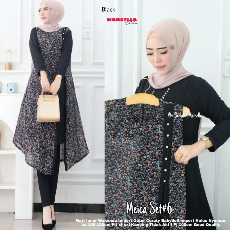 (BISA COD) MEICA SET #6 // SET ORI MARSELLA