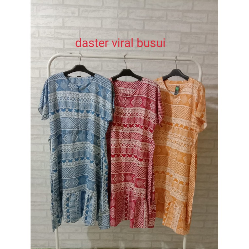  Daster  dan setelan viral  busui motif cantik daster  