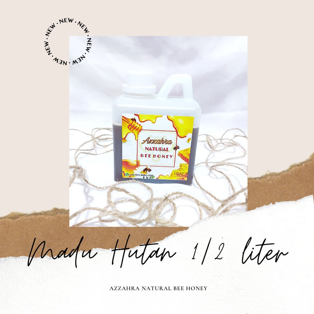 

Madu Asli Hutan ½Liter MURNI!!!