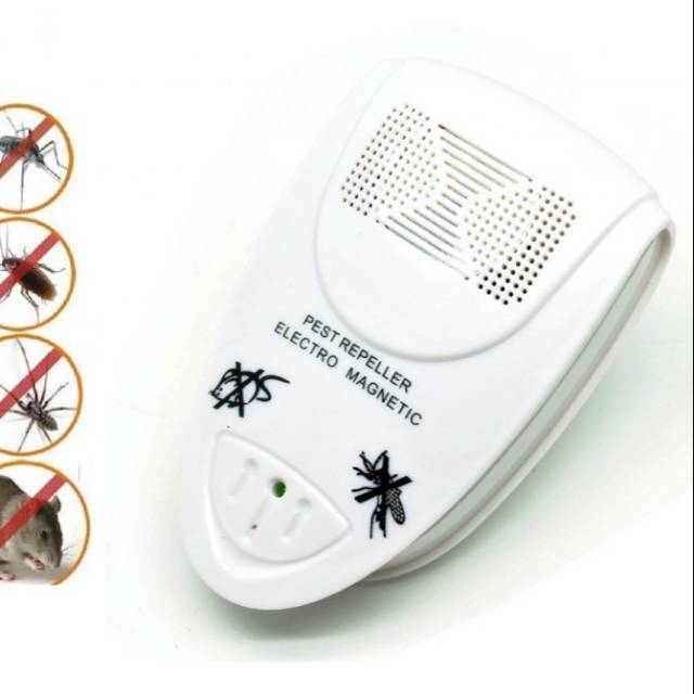 Bug Scare Ultrasonic Rat Pest Control Repeller / Anti Nyamuk