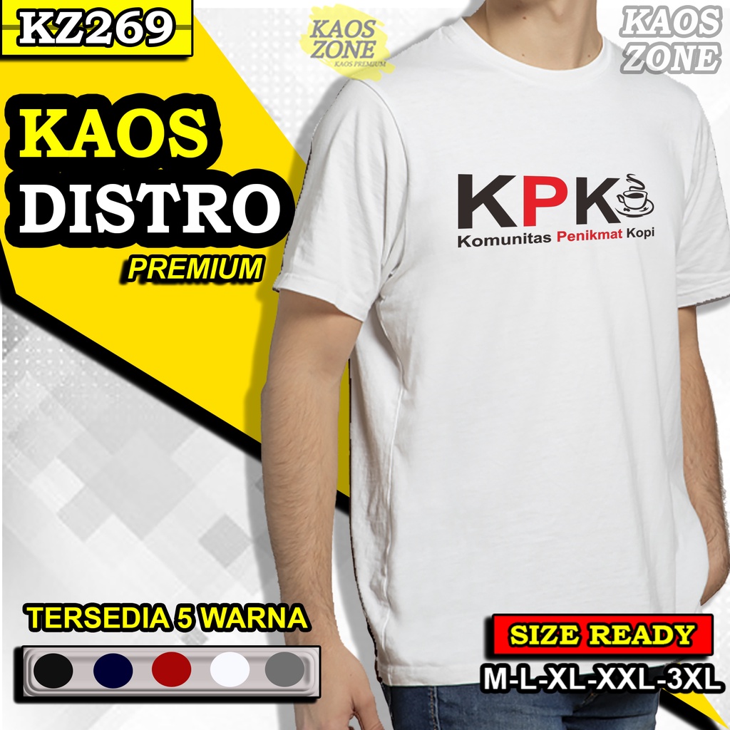 KAOS BAJU T SHIRT PRIA COWOK COWO TULISAN KATA PECINTA KOPI ORI ORIGINAL BRANDED WARNA HITAM KEREN