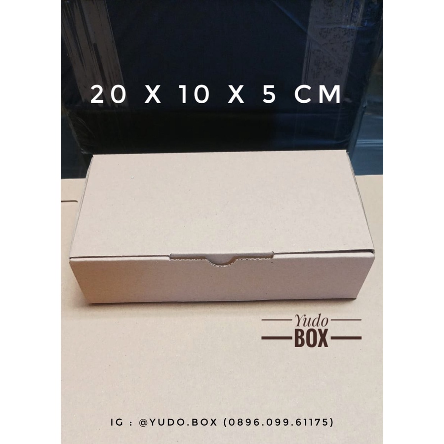 

Kardus - Karton - Box Polos Uk .20 x 10 x 5 cm Die Cut