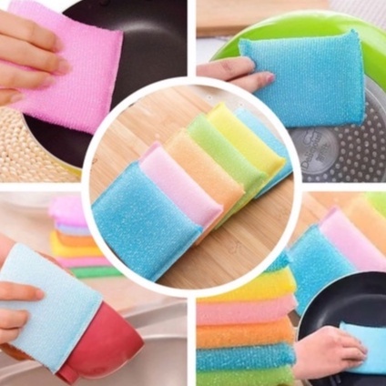 Spon Cuci Piring Super Magic Sponge Dish/Kuat Tahan Lama