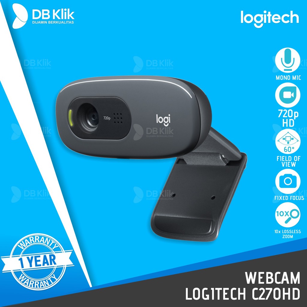 Web Cam Logitech C270HD - Webcam Logitech C270HD