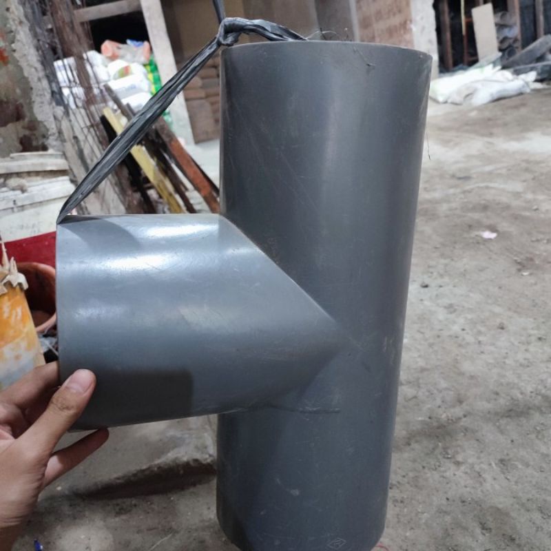 Tee 6inch Rucika AW | T 6inch | T Sambungan Paralon 6 inch
