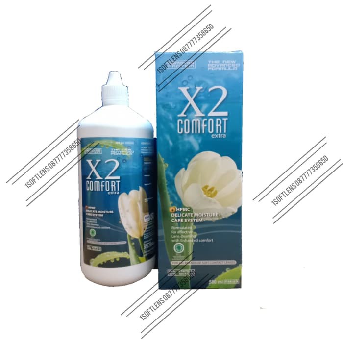 CAIRAN PEMBERSIH SOFTLENS X2 COMFORT EXTRA 500 ML