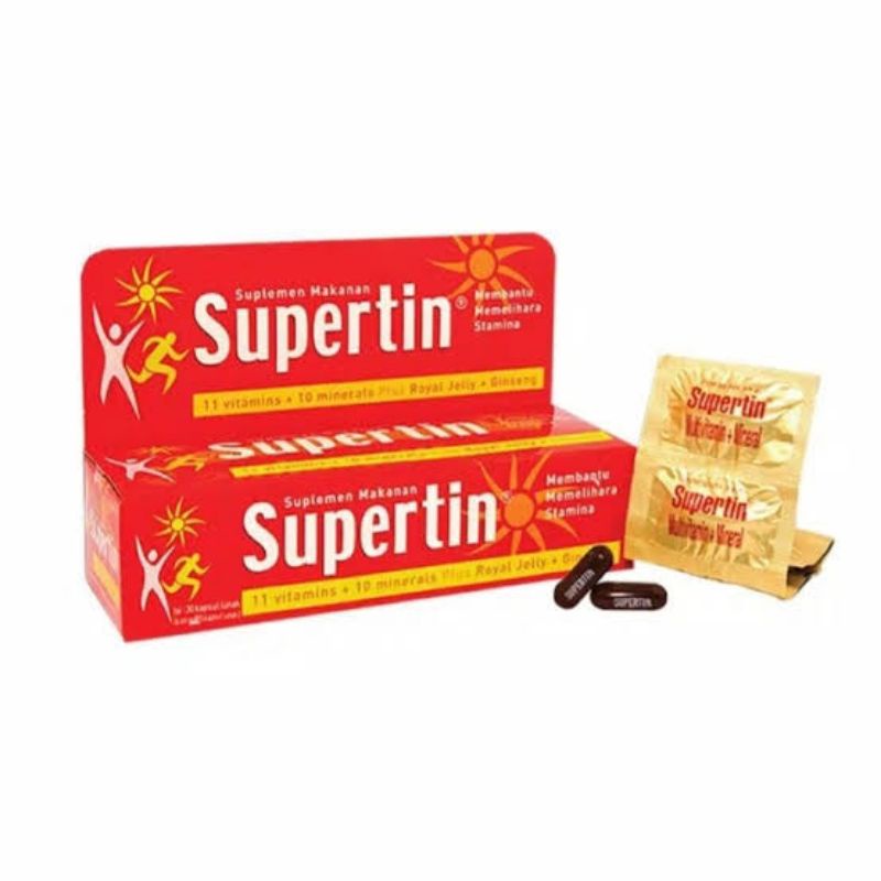 Supertin / Suplemen Makanan / Nafsu Makan / Meningkatkan Stamina