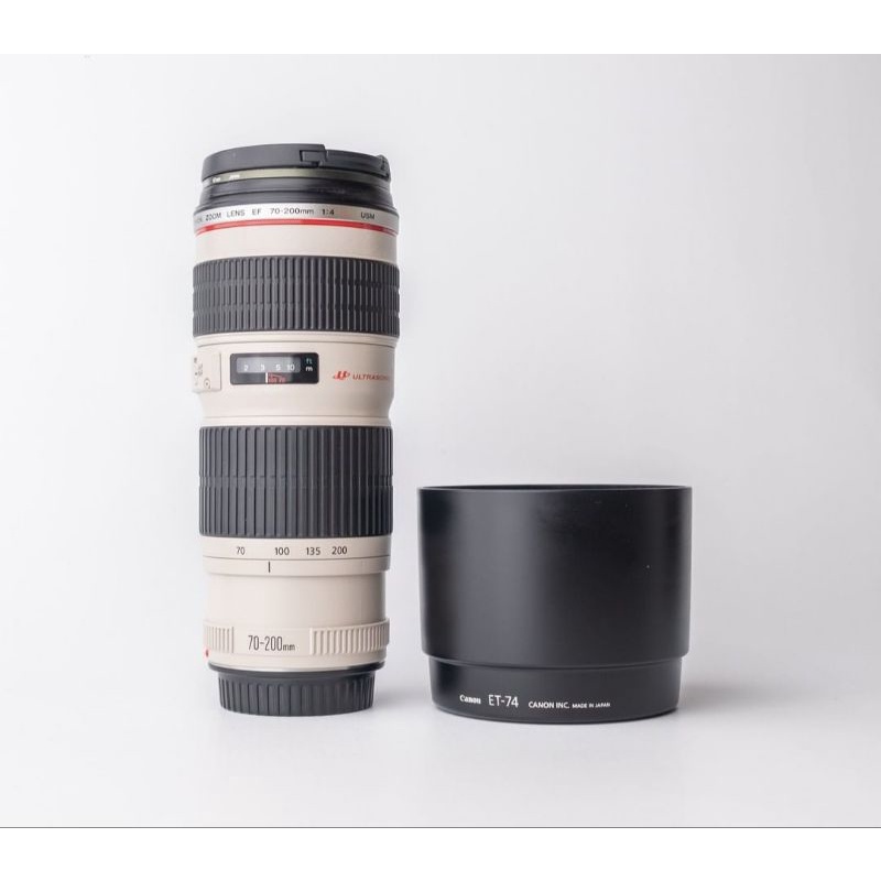 Lensa Canon 70 200 F.4 L USM Mulus Banget