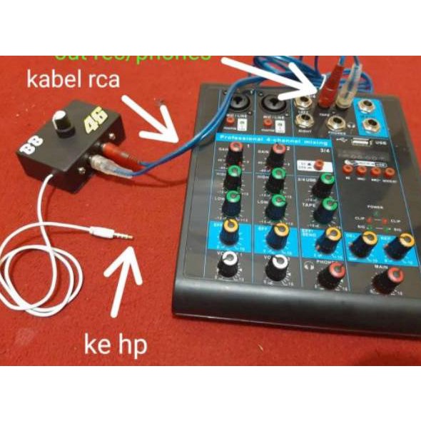 ♢ ALAT RECORDING MIXER KE HP ANROID ➷