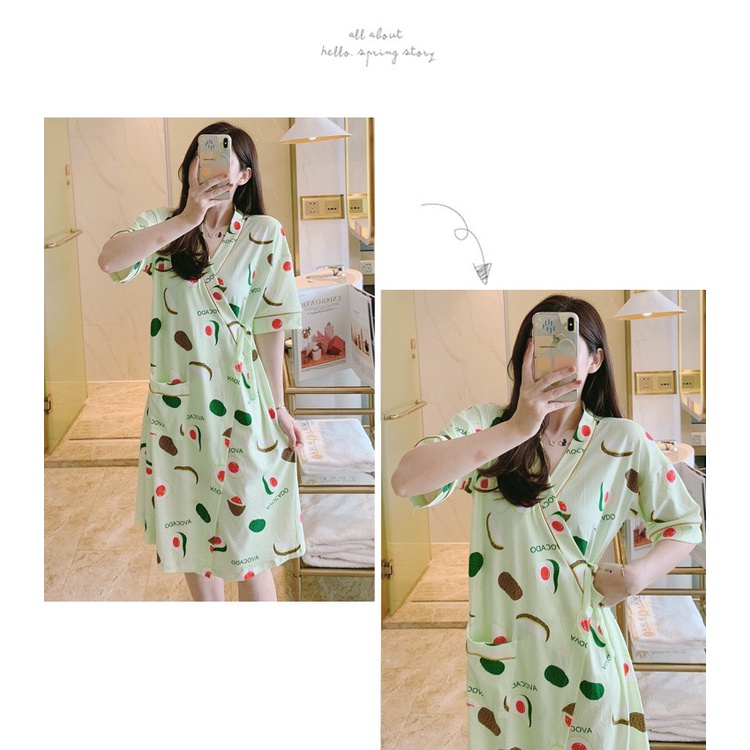 BAJU TIDUR DRESS MODEL KIMONO IMPORT PREMIUM BANYAK MOTIF