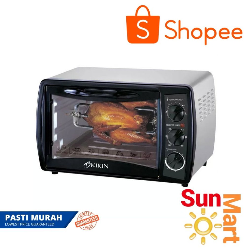 OVEN KIRIN KBO-190 RAW 19 Liter Temurah