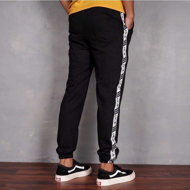 Celana Jogger Pants Distro List Motif Jepang