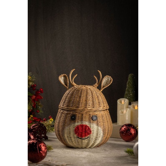 

ROTAN RUSA/WADAH NATAL/ROTAN KARAKTER/HAMPERS ROTAN/WADAH ROTAN/PARCEL ROTAN