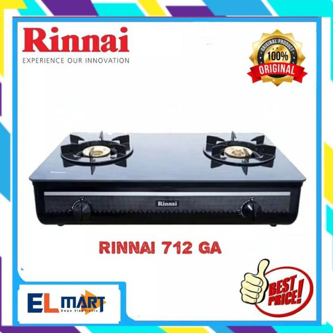 Harga Kompor Gas Rinnai Kaca 2 Tungku Schott Ri 712 Ga 712ga B Terbaru September 22 Biggo Indonesia