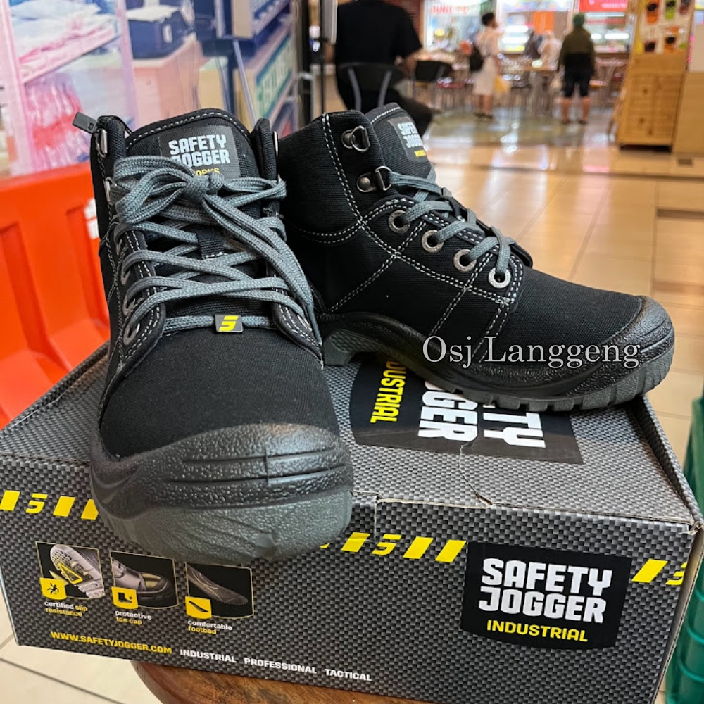 Sepatu Safety Jogger DESERT Hitam - Safety Shoes Jogger DESERT Hitam Original