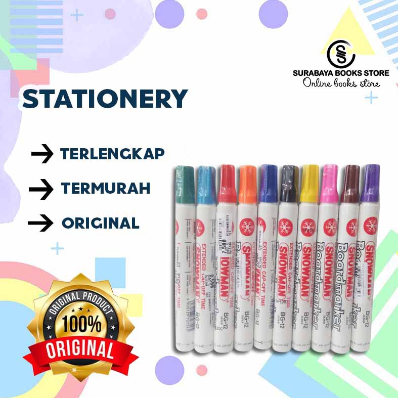 

SPIDOL SNOWMAN BOARDMARKER / SPIDOL PAPAN TULIS