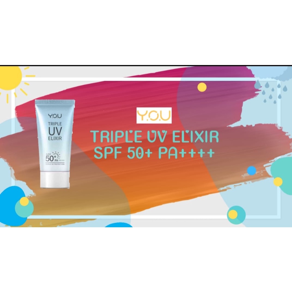 YOU Triple UV Elixir Triple SPF 50PA++++ Y.O.U