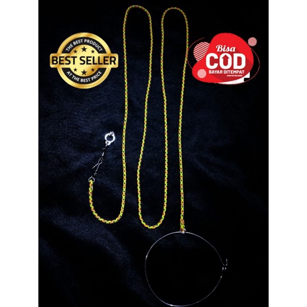 TALI BURUNG FALK TALI PARKIT AUSTRALIA TALI PARROT SATU SET RING KAKI