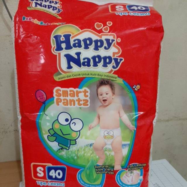 Happy nappy smart pants S40 M34 L30  XL26 S M L XL popok anak celana baby (no.69)