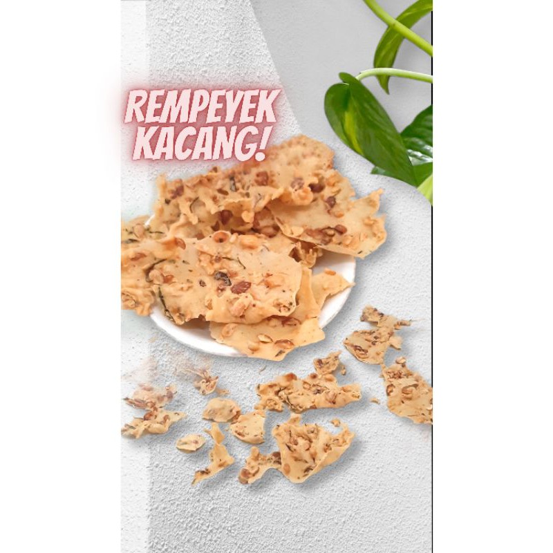 

Rempeyek 500gr (Kacang, Teri, Rebon)