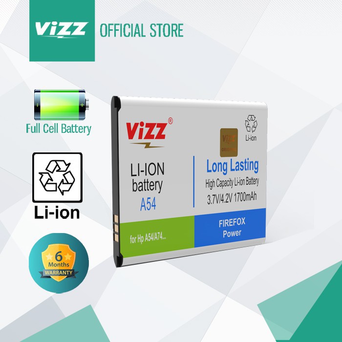 Unik Vizz Baterai Evercoss A54 A74a Original Murah Shopee Indonesia