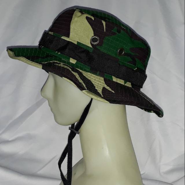 OPI RIMBA TNI LORENG CAMO TOPI TENTARA LAPANGAN outdoor