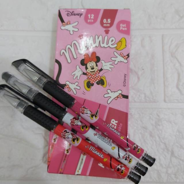 

Pulpen gel disney minnie