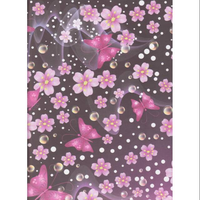 

Kertas Kado Sansan Wawa SW 5391 "flower-butterfly