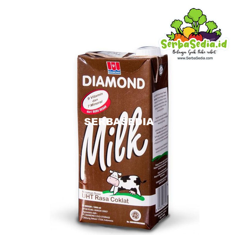 

SUSU UHT DIAMOND COKLAT 1 L