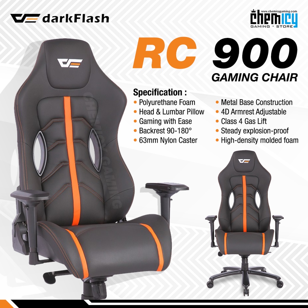 darkFlash RC900 Gaming Chair / Kursi Gaming