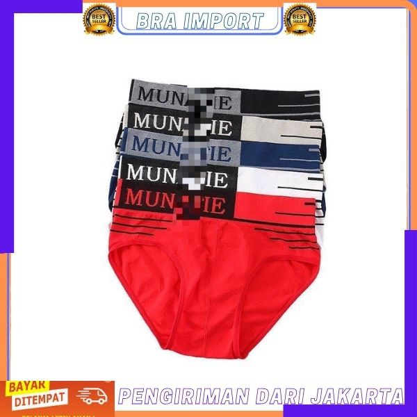 Bra import / CD-010 Pakaian Pria Bentuk Segitiga Munafie Underwear Man IMPORT MURAH CD PRIA