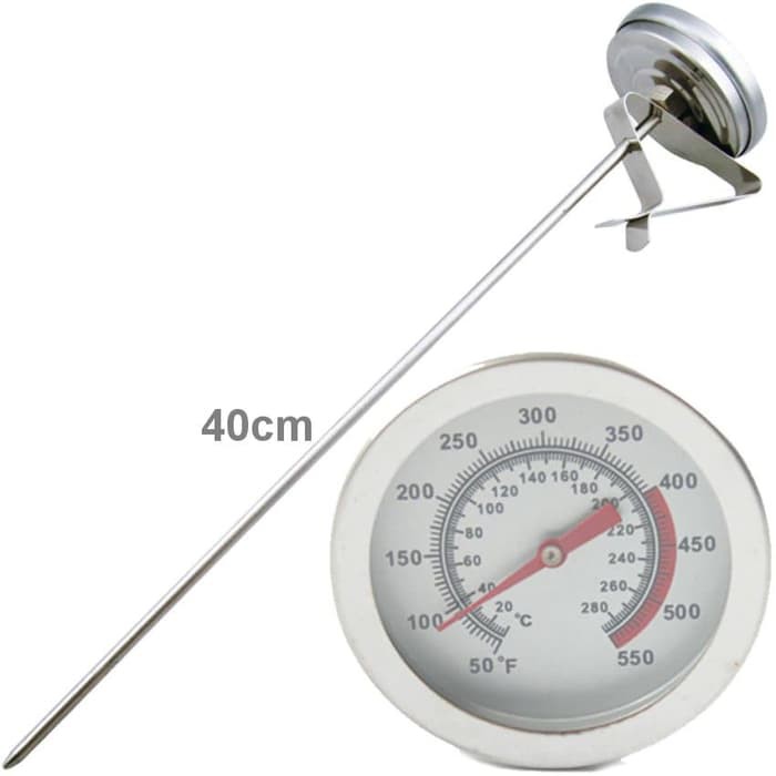 Thermometer Minyak Goreng Ayam Deep Fry Oil Termometer 40cm 300C