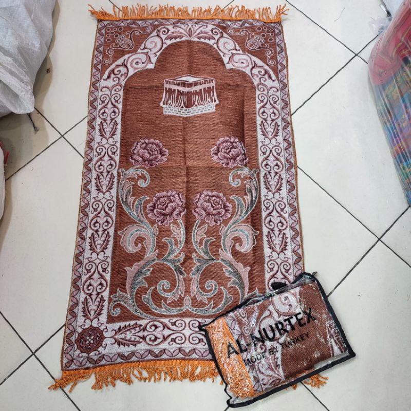 sajadah traveling turky kepang eksklusif murah uk 70×110