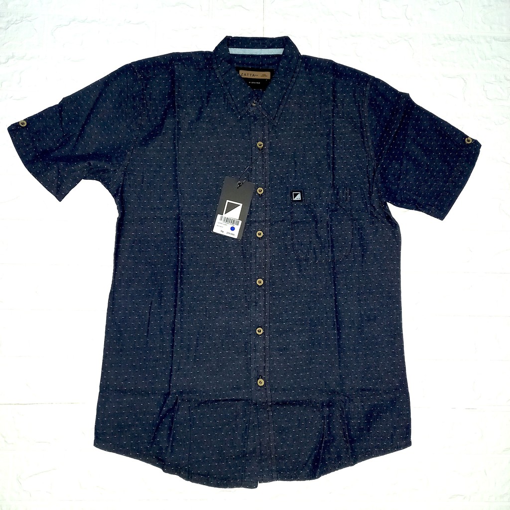 Kemeja Casual Bodyfit elegant nyaman Cedric Zatta Men