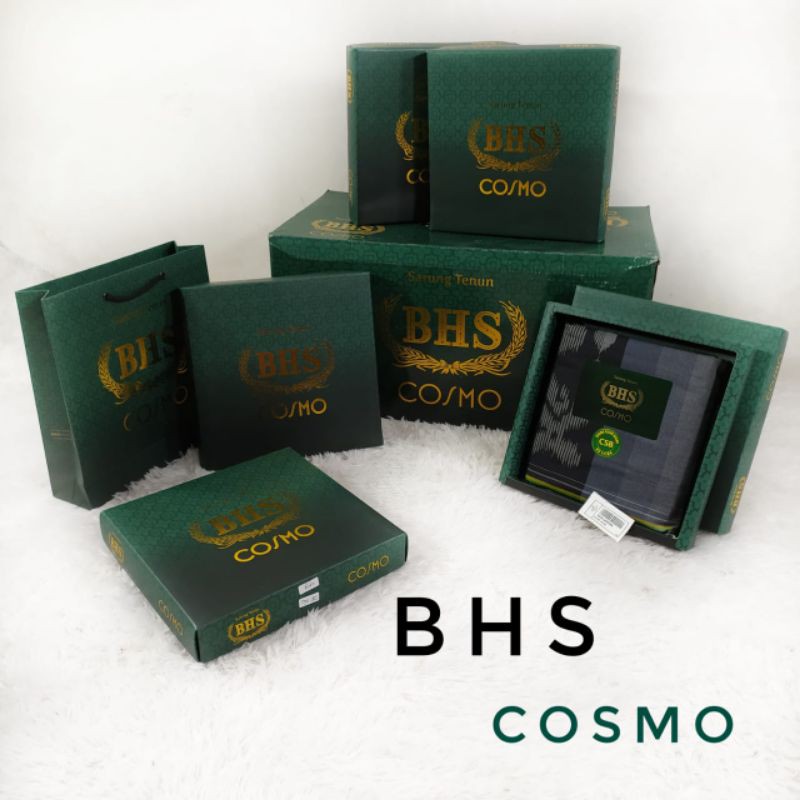 Sarung BHS Cosmo Gold CSB Motif Salur Besar PPA Ecer Grosir SN.Z